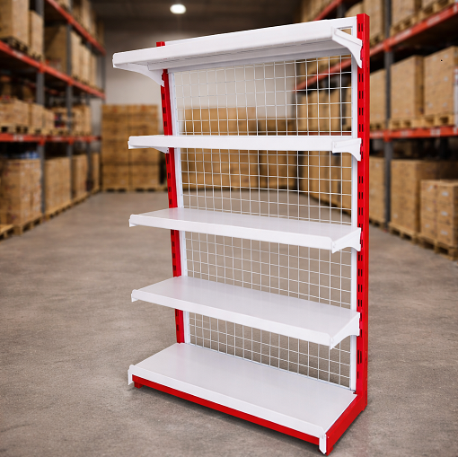 Produk Rak Gondola Minimarket banjarmasin Tipe Rak Single